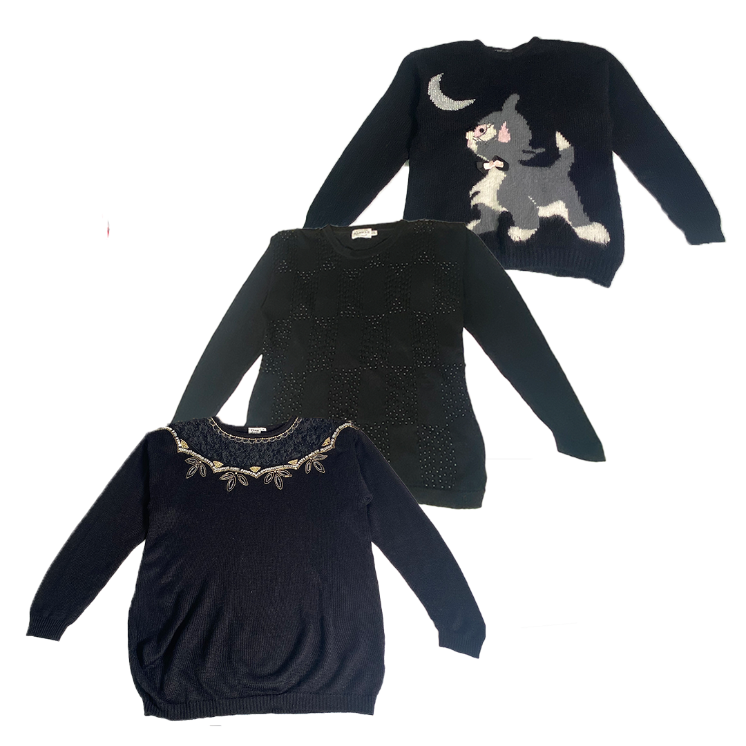Pack Suéters Vintage de Mujer
