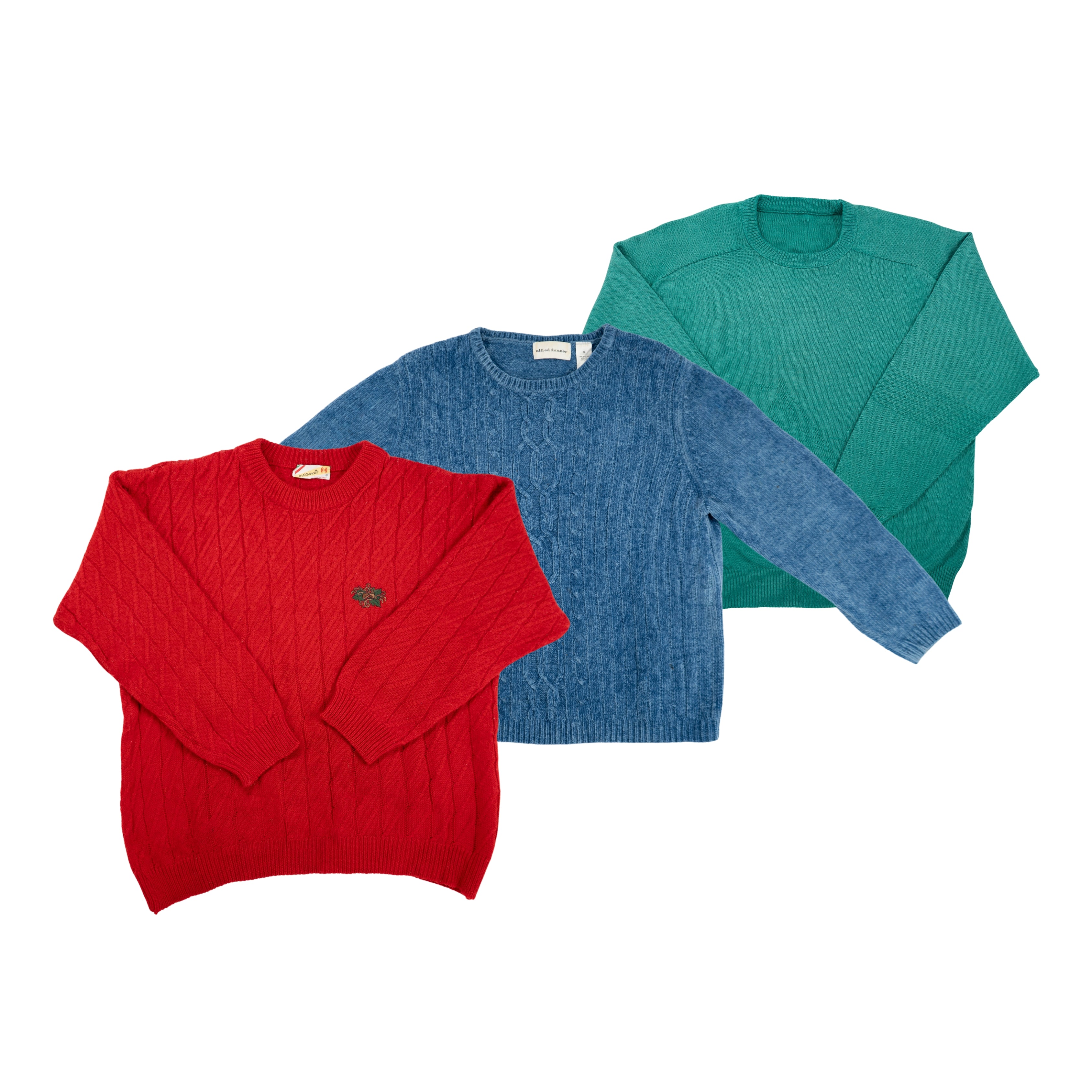 Kilo Pack Sueters Vintage Básicos con Nudos