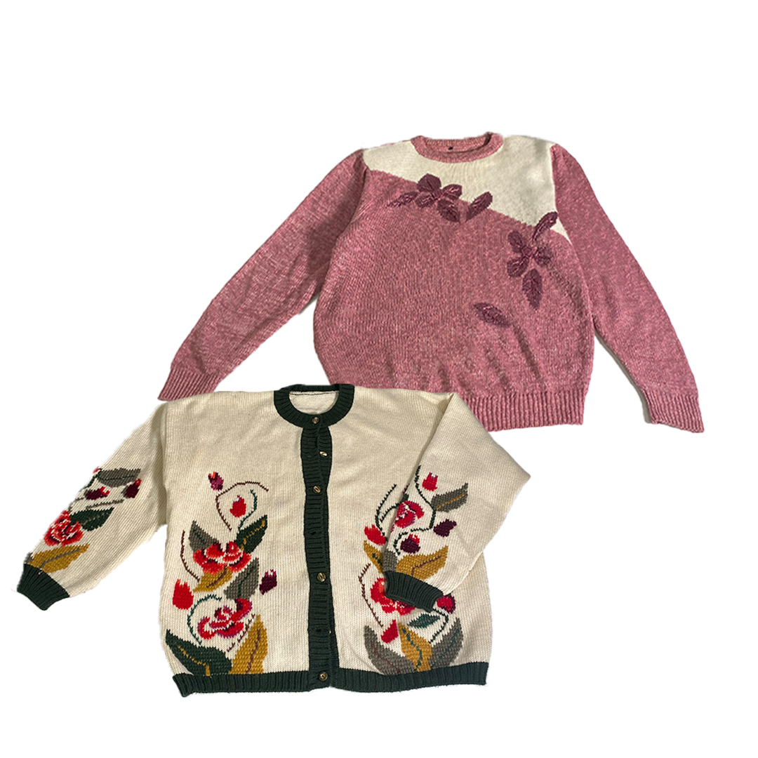 Pack Suéters Vintage de Mujer