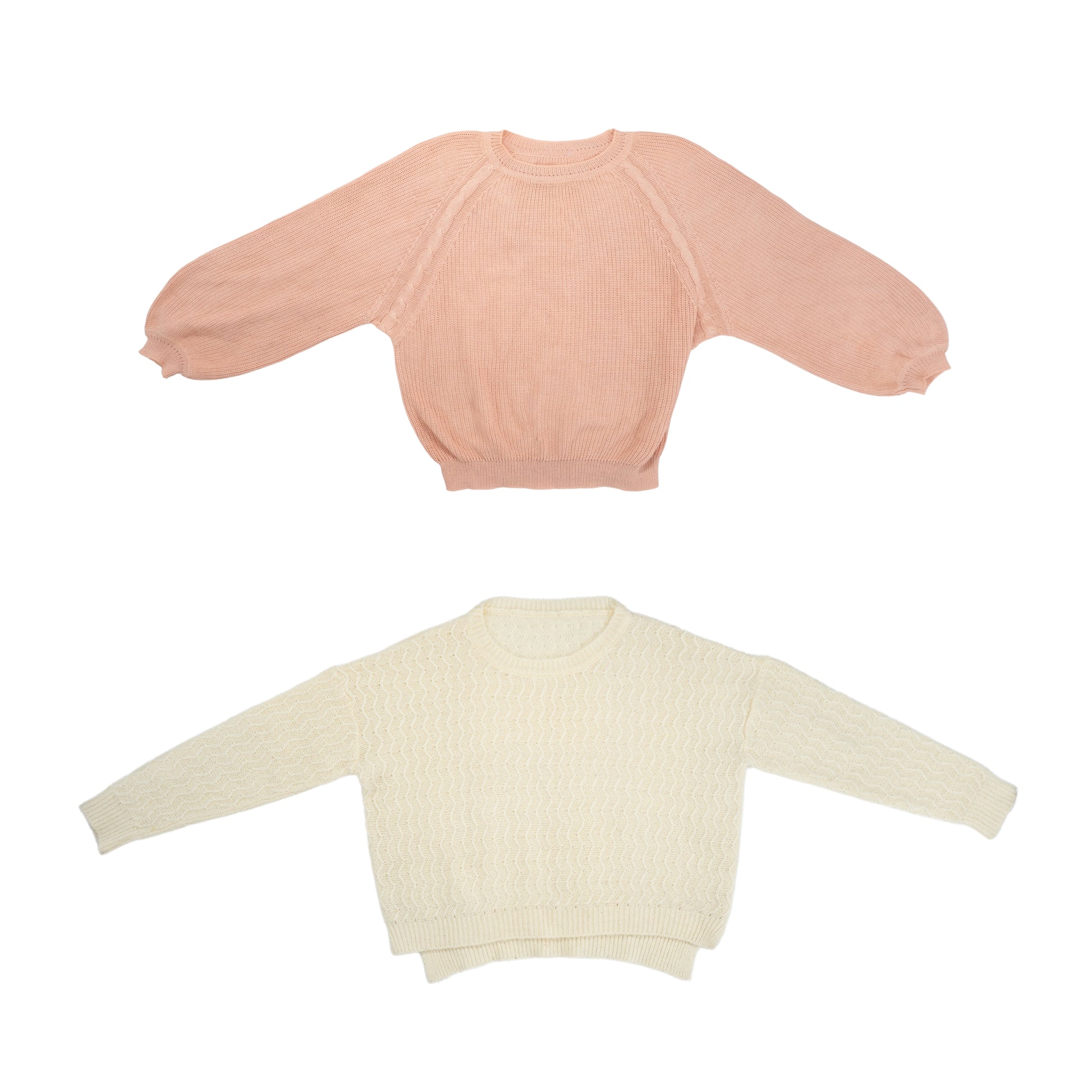 Kilo Pack Sueters Vintage Básicos con Nudos