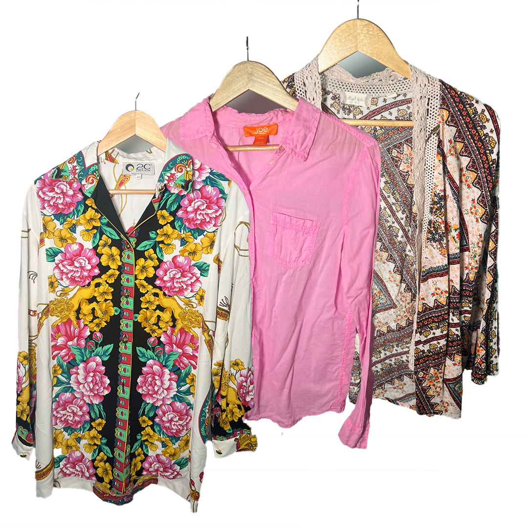 Kilo Pack BLUSAS Y2K Y VINTAGE Manga/Larga