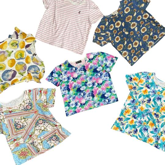 Pack Camiseta de Mujer Vintage