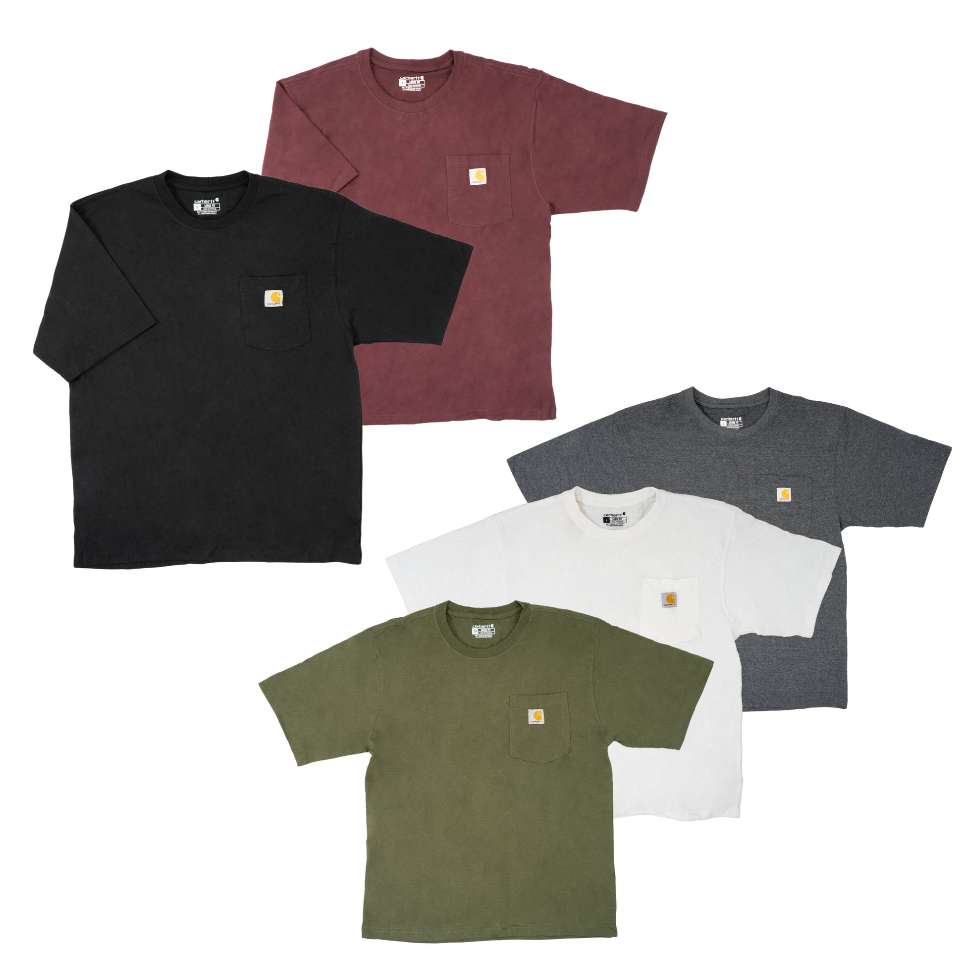 CARHARTT Workwear T-Shirt-Paket