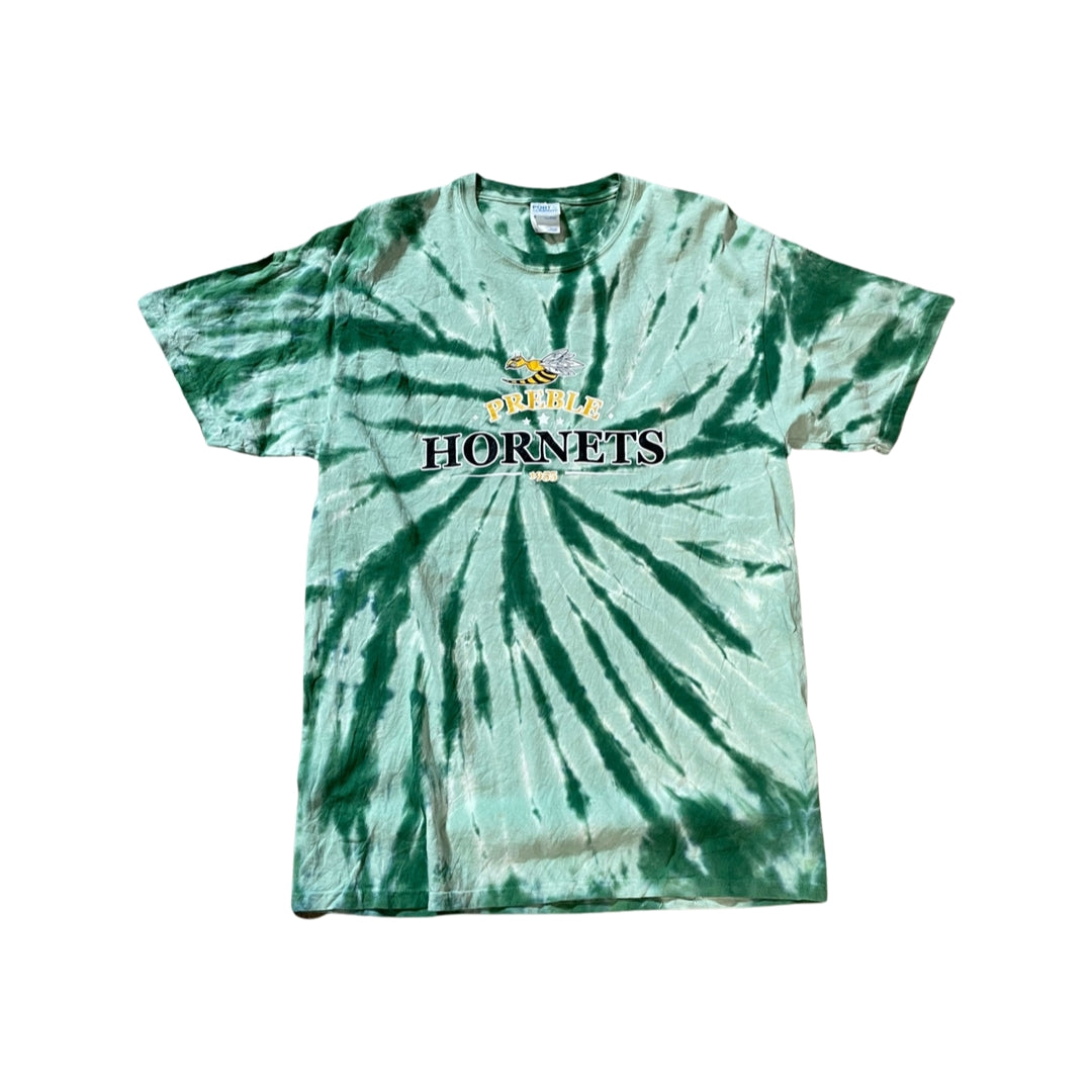 Packen Sie Tie-Dye-T-Shirts für einen Tag ein
