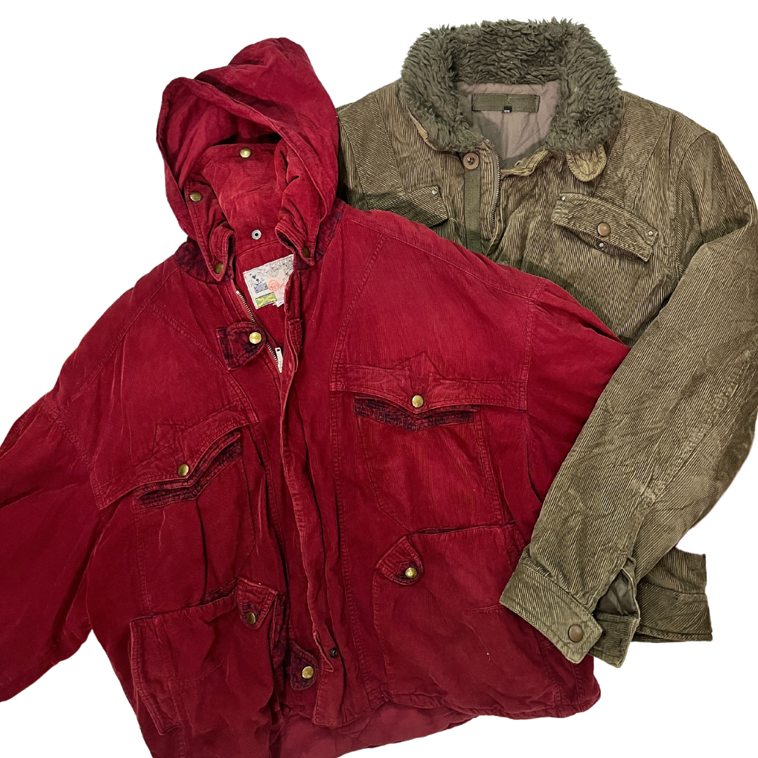 Kilo Pack CHAQUETAS DE PANA vintage