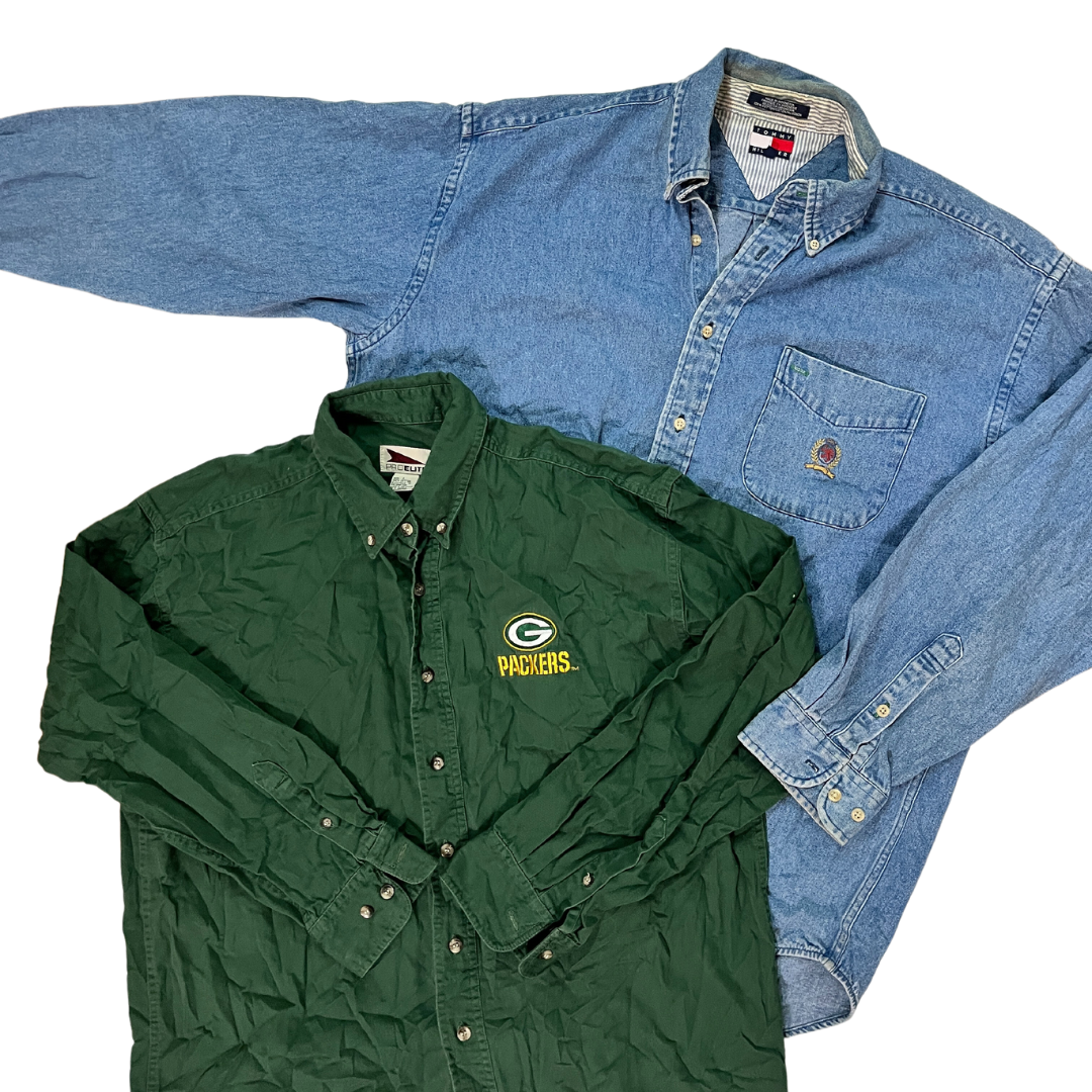 Kilo Pack de CAMISAS VAQUERAS de MULTIMARCA