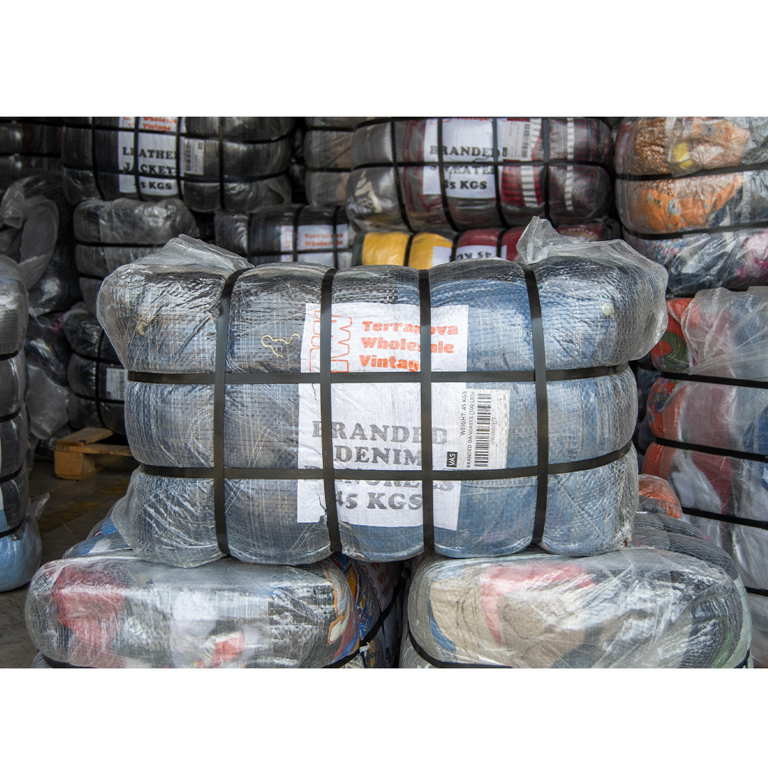 BALE BRANDED DENIM OVERALLS