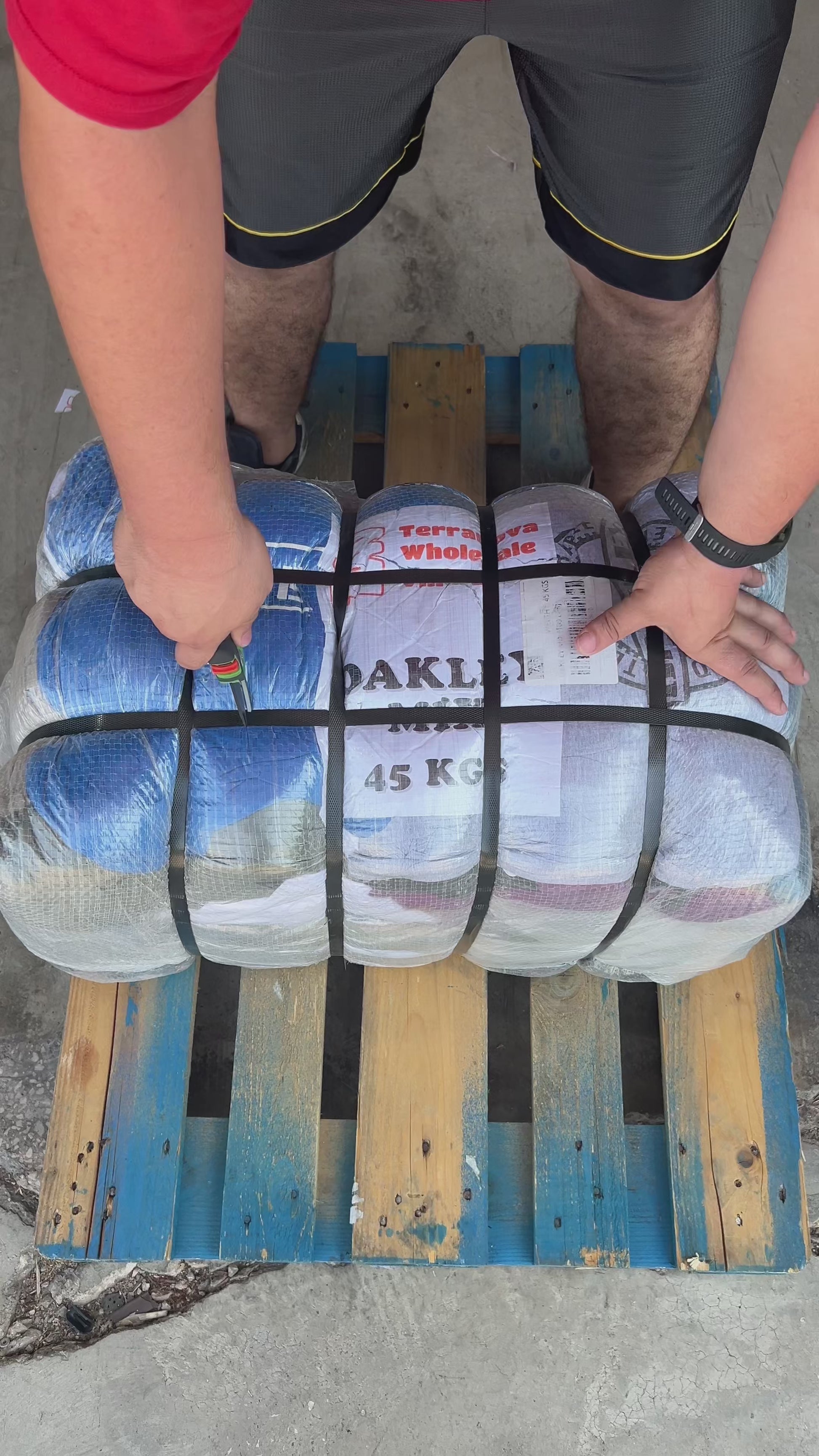 45-kg-T-Shirt mit Tierdruck